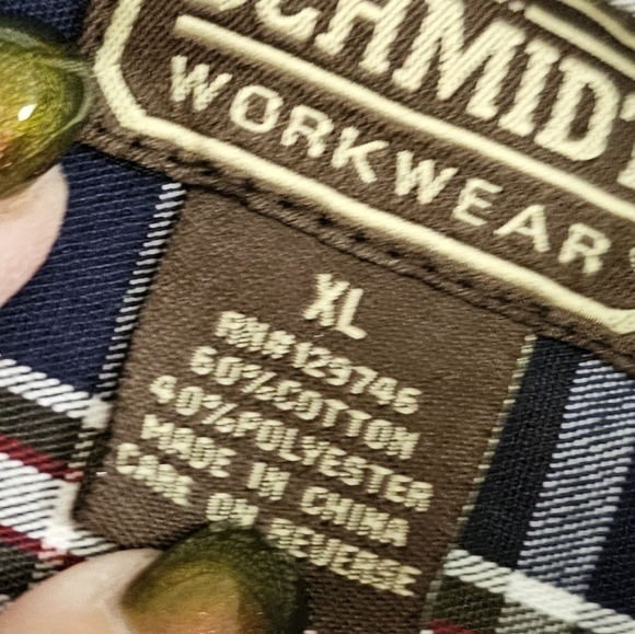 Schmidt Workwear Shirt sz XL - Picture 6 of 8